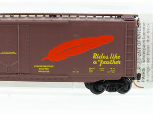 N Scale Micro-Trains MTL 32180 WP Western Pacific 50' Standard Boxcar #55933