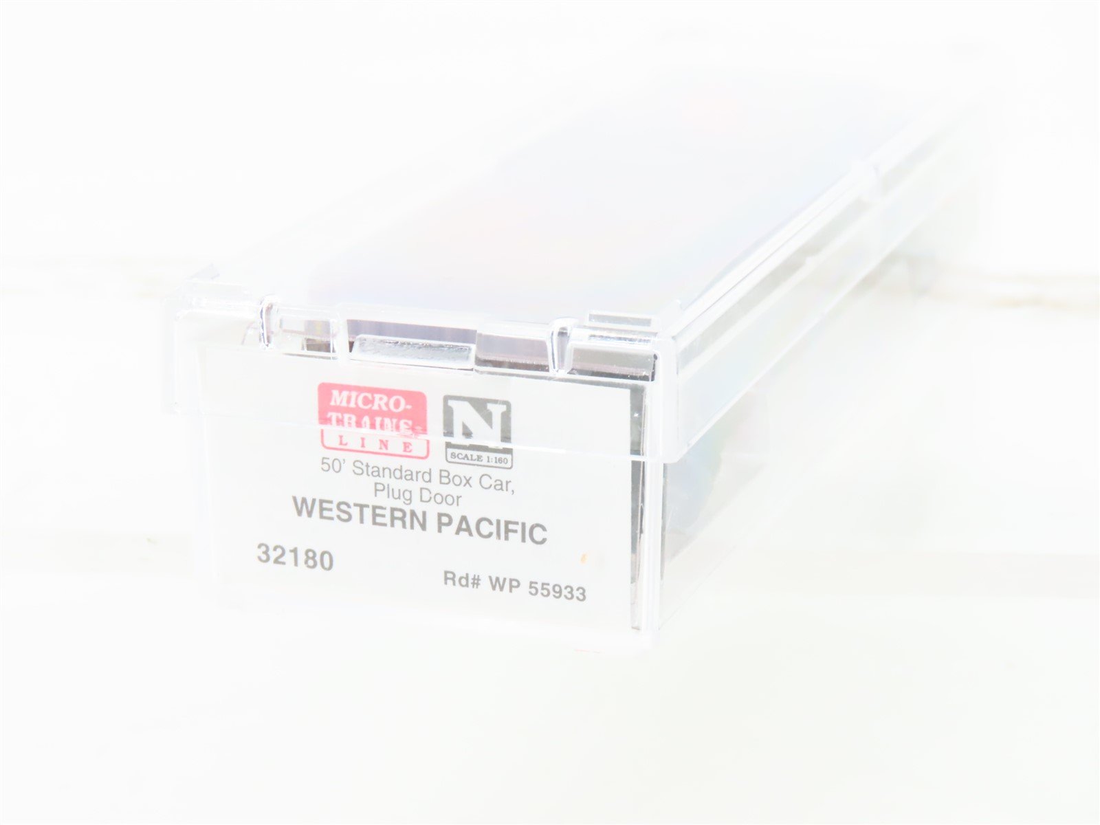 N Scale Micro-Trains MTL 32180 WP Western Pacific 50' Standard Boxcar #55933