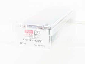 N Scale Micro-Trains MTL 32180 WP Western Pacific 50' Standard Boxcar #55933