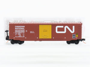 N Scale Micro-Trains MTL 38310 CN Canadian National 50' Standard Boxcar #401020