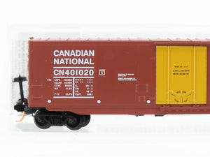 N Scale Micro-Trains MTL 38310 CN Canadian National 50' Standard Boxcar #401020