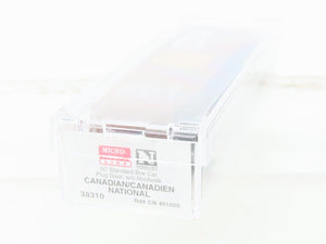 N Scale Micro-Trains MTL 38310 CN Canadian National 50' Standard Boxcar #401020