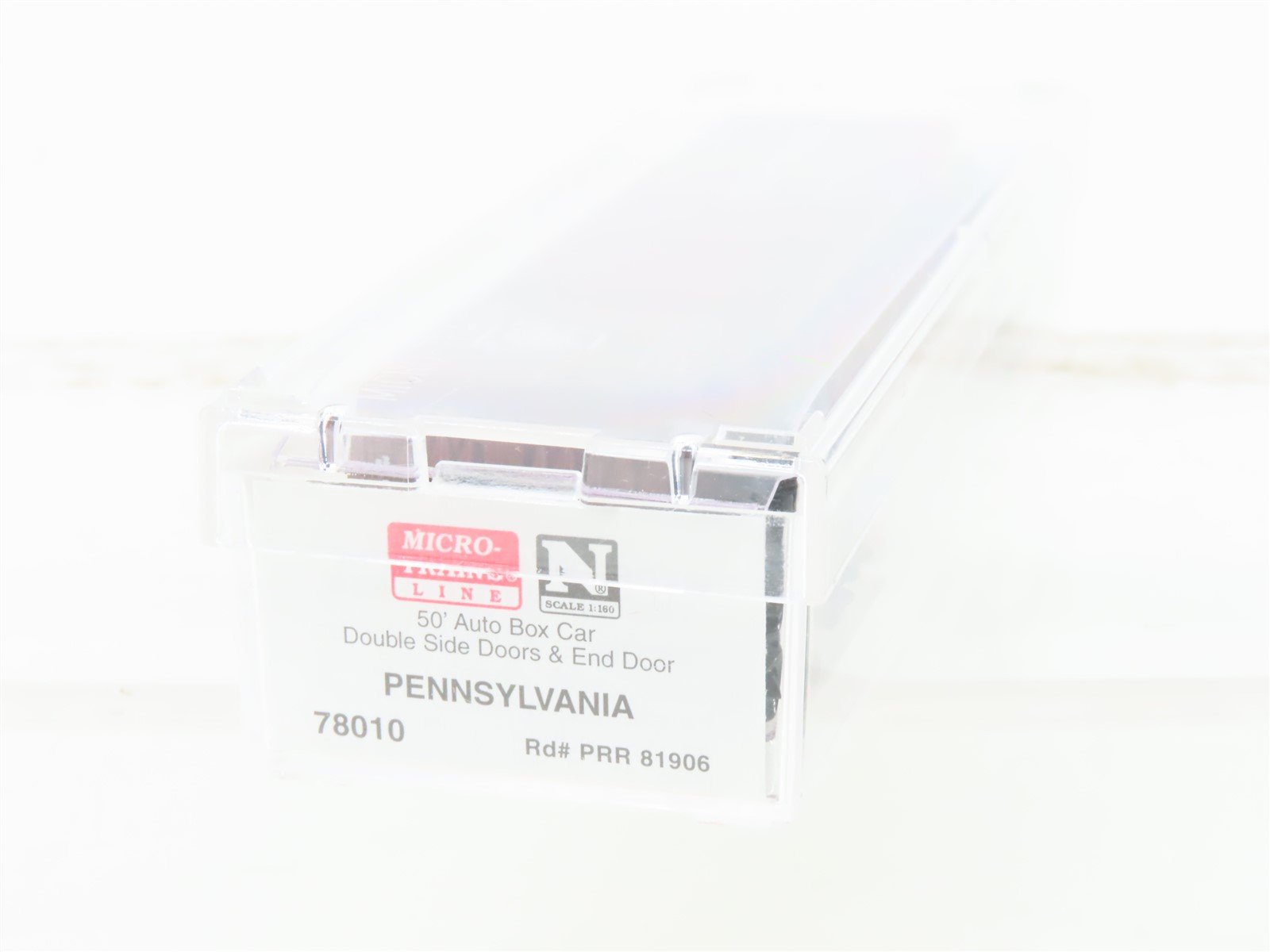N Scale Micro-Trains MTL 78010 PRR Pennsylvania 50' Auto Boxcar #81906
