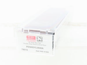 N Scale Micro-Trains MTL 78010 PRR Pennsylvania 50' Auto Boxcar #81906