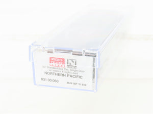 N Micro-Trains MTL 03100060 NP Northern Pacific 50' Standard Boxcar #31452