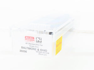 N Scale Micro-Trains MTL 20256 B&O Baltimore & Ohio 40' Standard Boxcar #466032