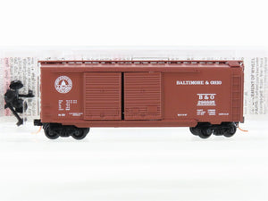 N Scale Micro-Trains MTL 20256 B&O Baltimore & Ohio 40' Standard Boxcar #466032