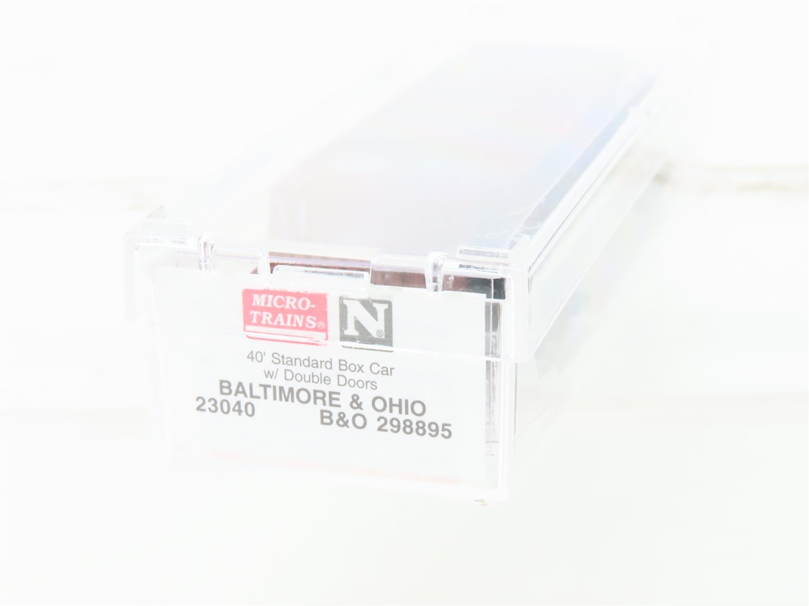 N Scale Micro-Trains MTL 20256 B&O Baltimore & Ohio 40' Standard Boxcar #466032