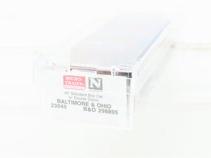N Scale Micro-Trains MTL 20256 B&O Baltimore & Ohio 40' Standard Boxcar #466032