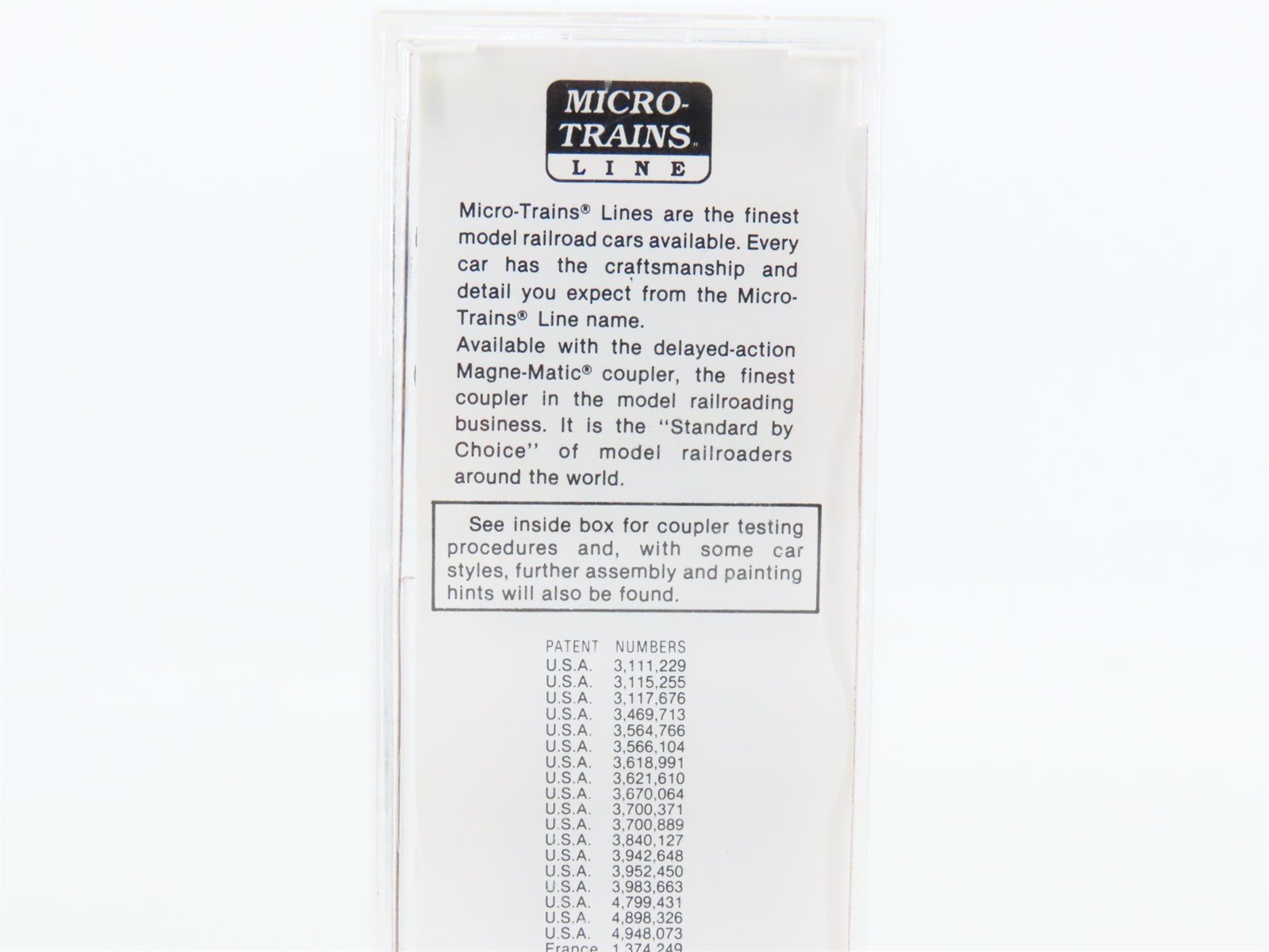 N Scale Micro-Trains MTL 38130 TPFX Triangle Pacific 50' Standard Boxcar #5515