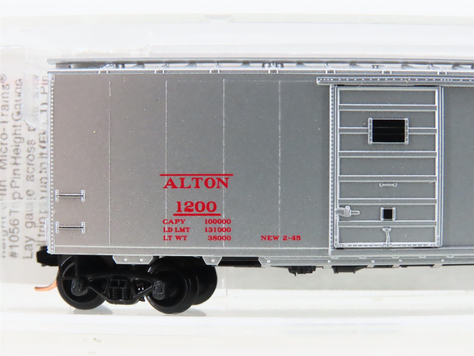 N Scale Micro-Trains MTL 20586 C&A Alton 40' Standard Boxcar #1200