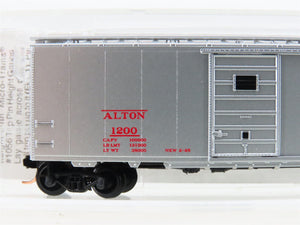 N Scale Micro-Trains MTL 20586 C&A Alton 40' Standard Boxcar #1200