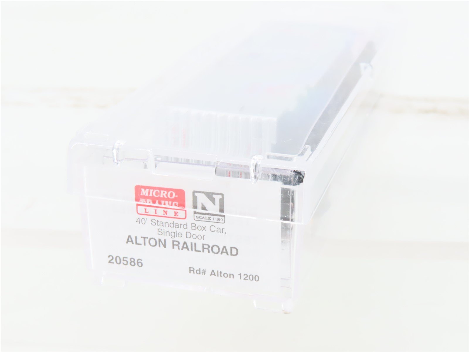 N Scale Micro-Trains MTL 20586 C&A Alton 40' Standard Boxcar #1200