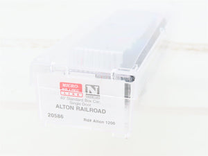 N Scale Micro-Trains MTL 20586 C&A Alton 40' Standard Boxcar #1200