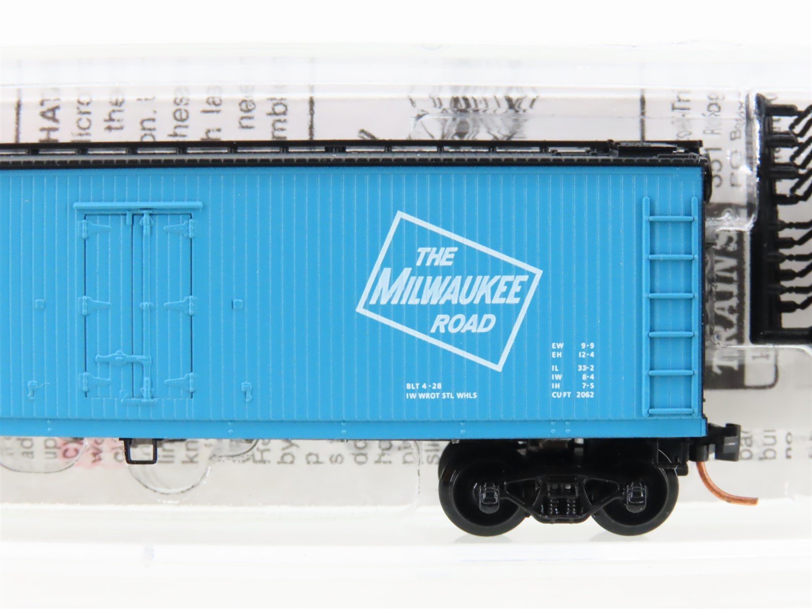 N Scale Micro-Trains 47360 MILW Milwaukee Road 40' Wood Reefer #79031