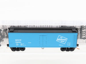 N Scale Micro-Trains 47360 MILW Milwaukee Road 40' Wood Reefer #79031