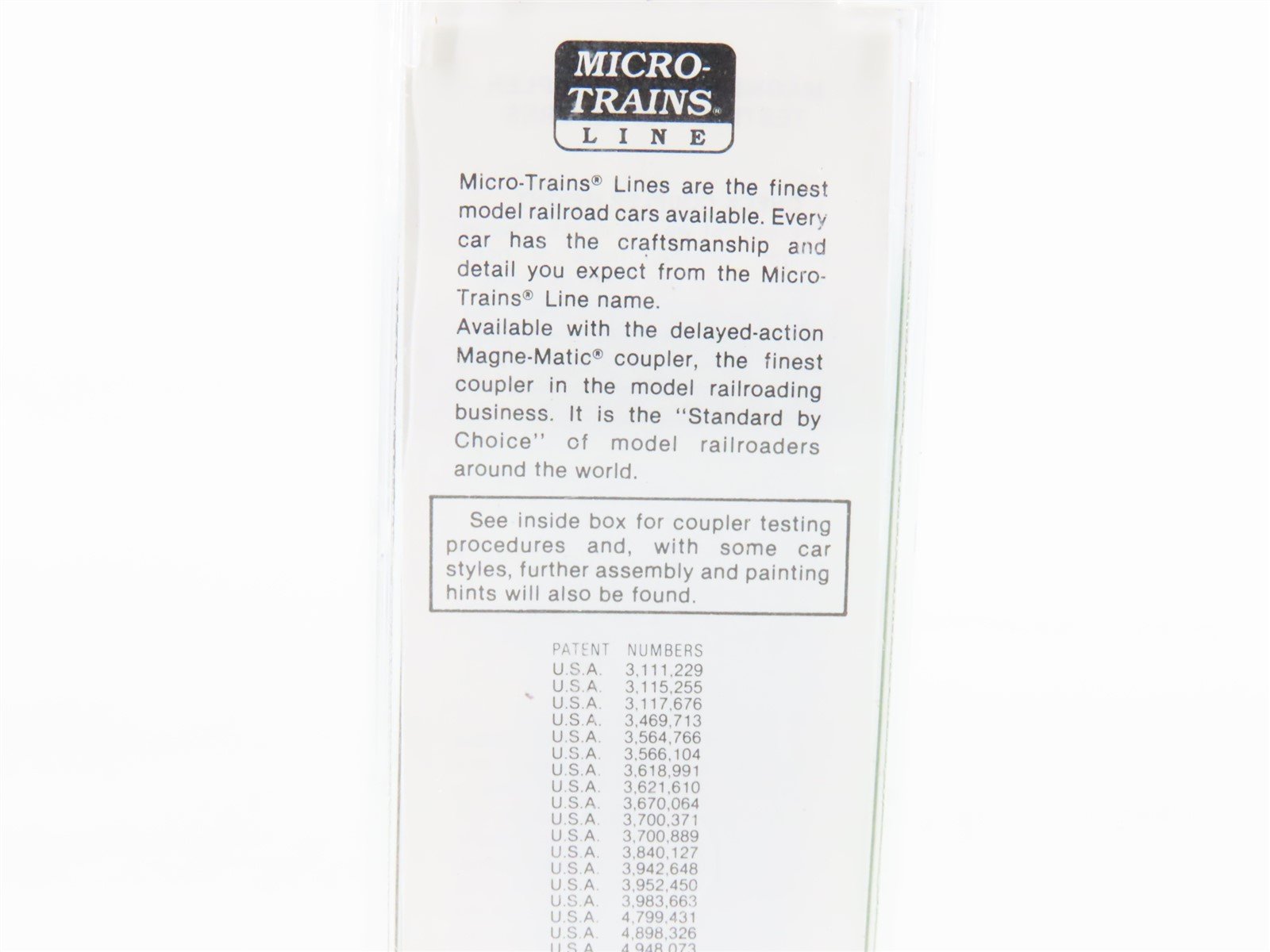 N Scale Micro-Trains 22010 BN Burlington Northern 40' Standard Boxcar #190345