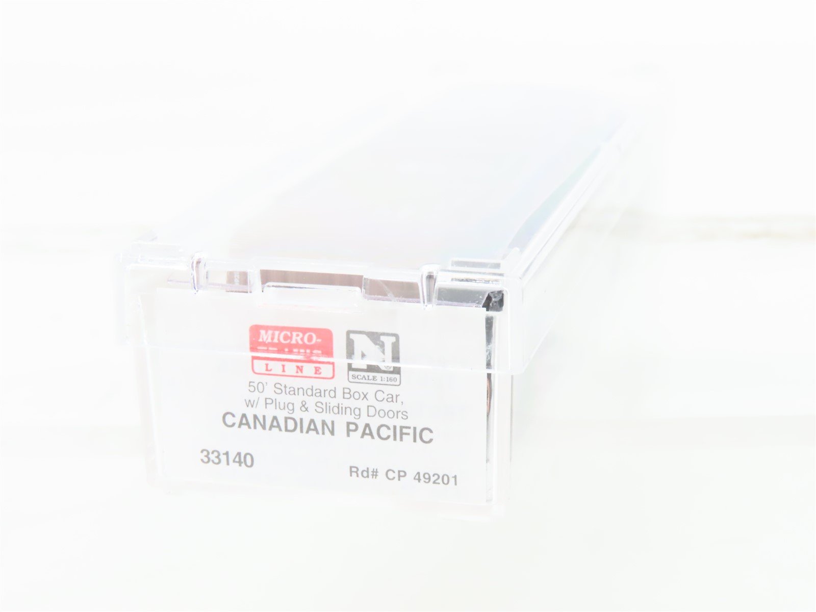 N Scale Micro-Trains 33140 CP Canadian Pacific 50' Standard Boxcar #49201