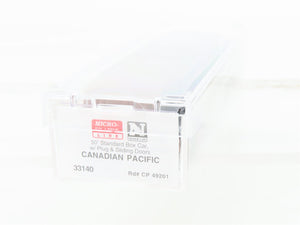 N Scale Micro-Trains 33140 CP Canadian Pacific 50' Standard Boxcar #49201
