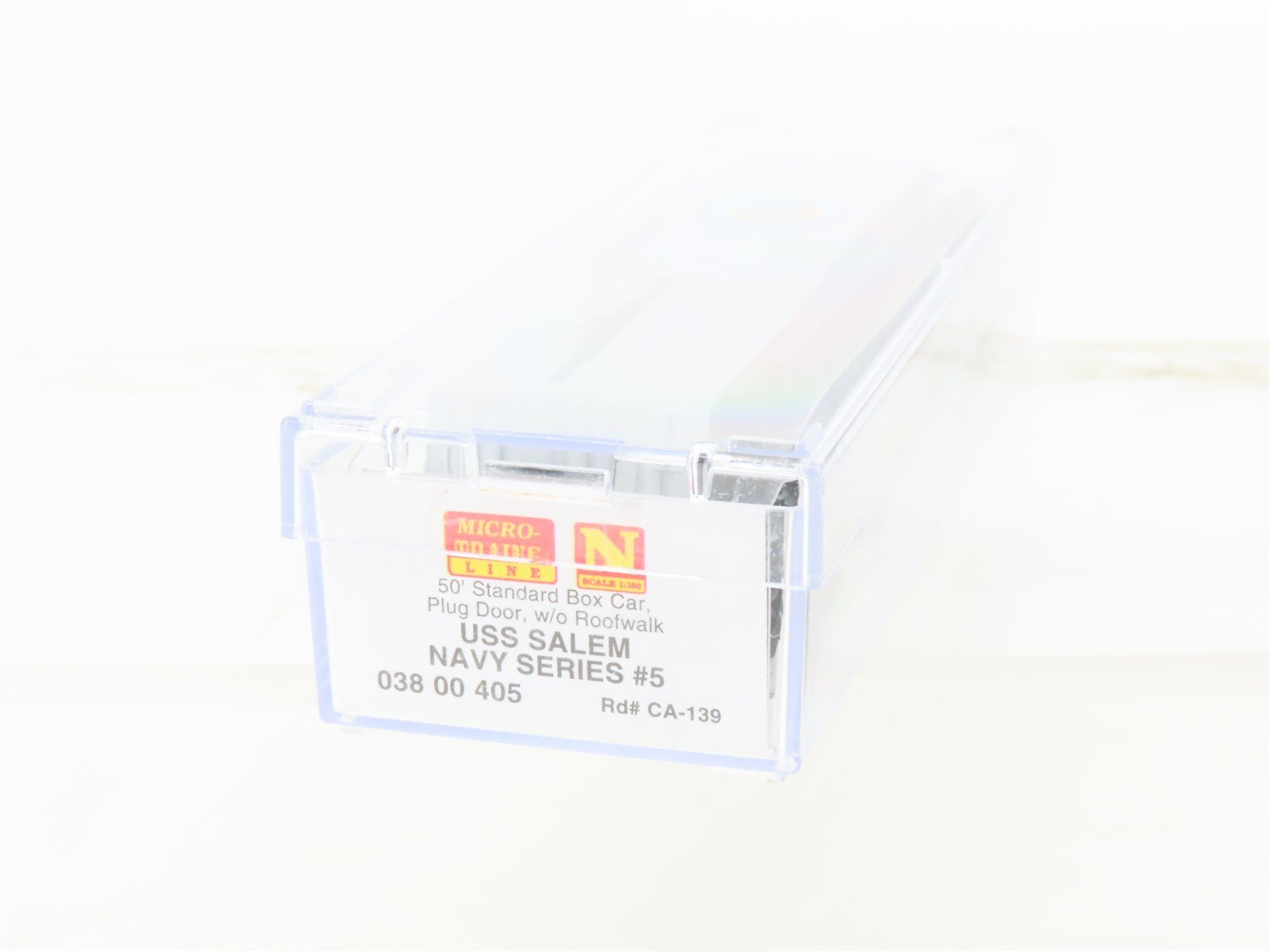 N Micro-Trains MTL 03800405 USS Hornet Navy Series #5 50' Boxcar #CV-139