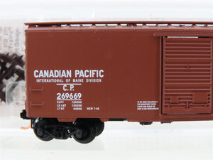 N Scale Micro-Trains MTL 20136 CP Canadian Pacific 40' Standard Boxcar #269669