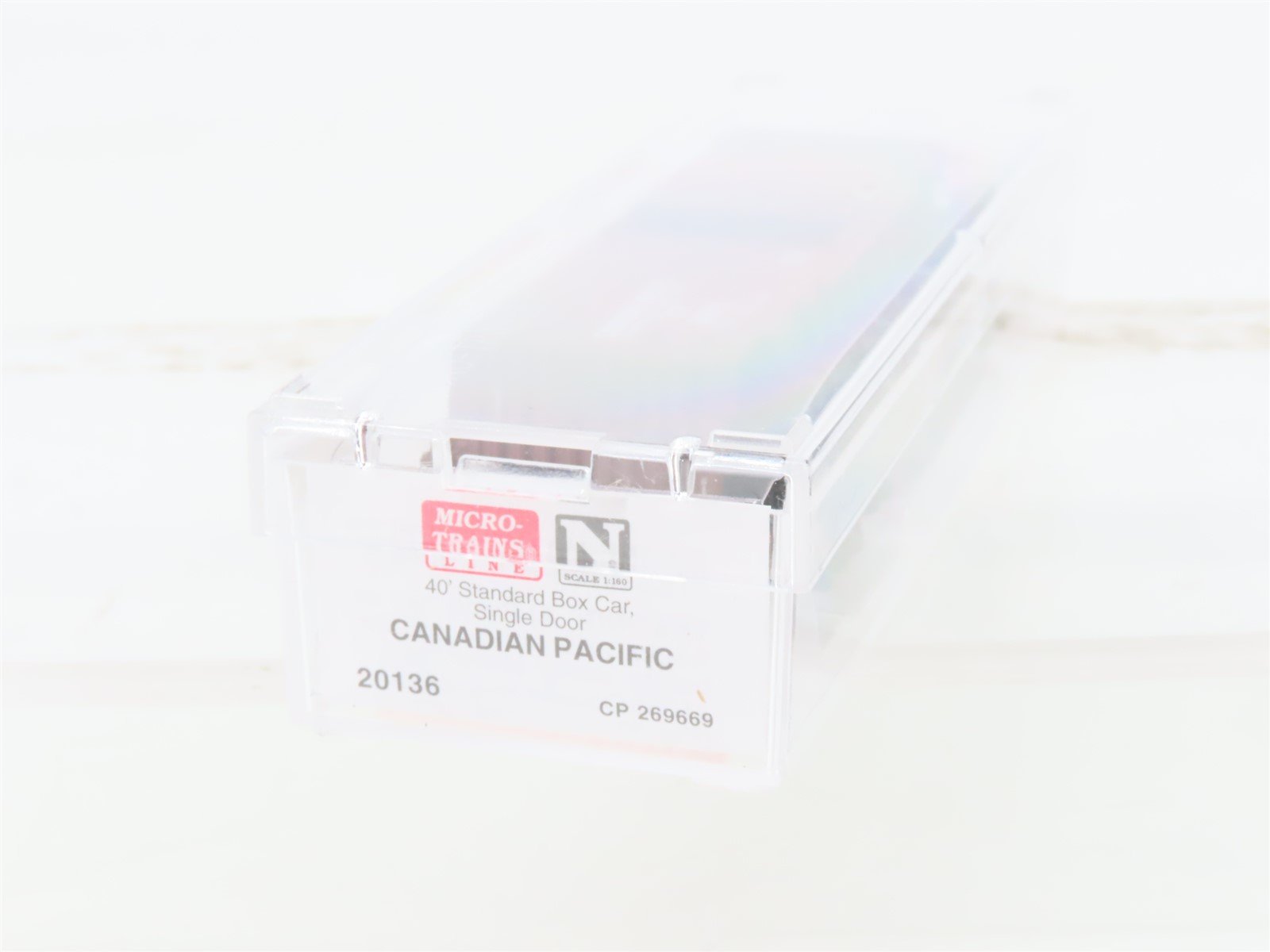 N Scale Micro-Trains MTL 20136 CP Canadian Pacific 40' Standard Boxcar #269669