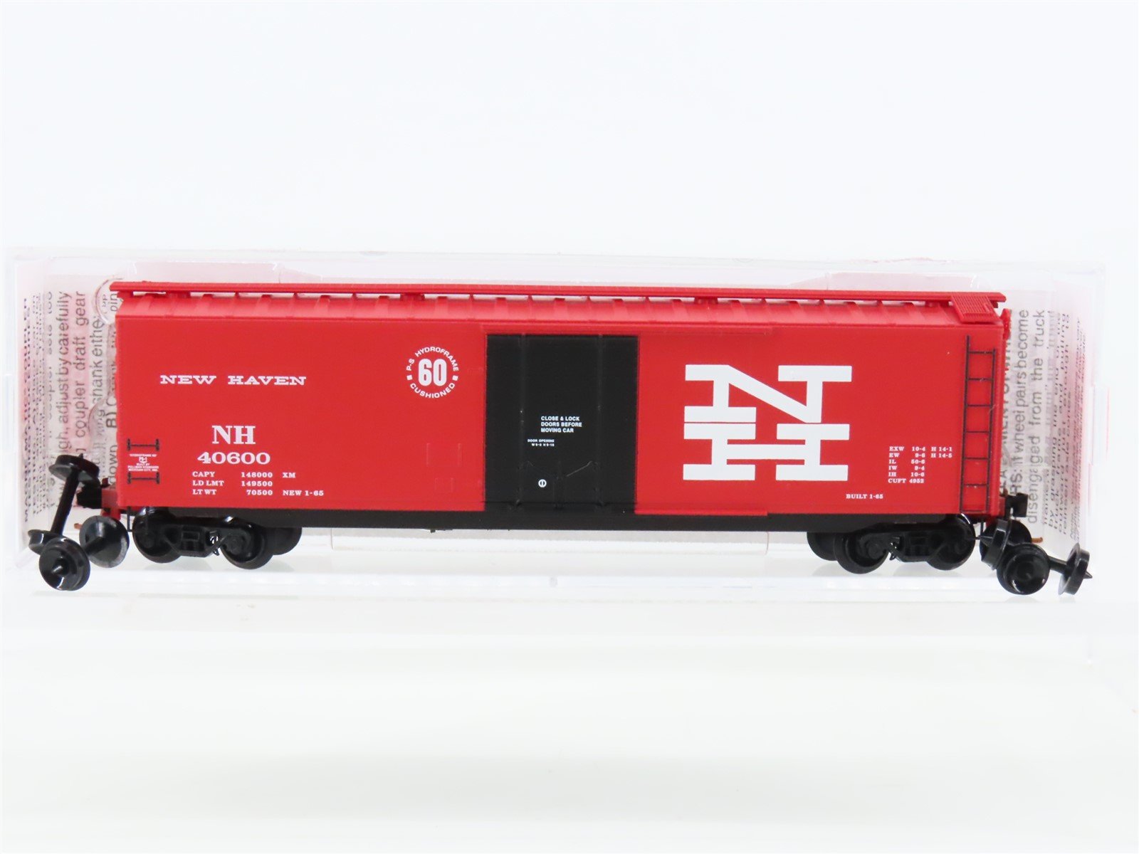 N Scale Micro-Trains 03200190 NH New Haven 50' Standard Boxcar #40600