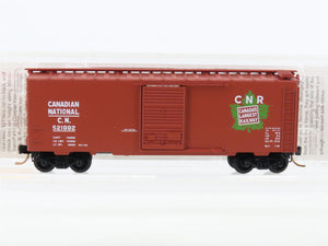 N Scale Micro-Trains 20206 CN Canadian National 40' Standard Boxcar #521992