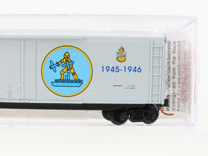 N Micro-Trains MTL 03800406 USS Gilbert Island Navy Series #6 50' Boxcar #CV-107