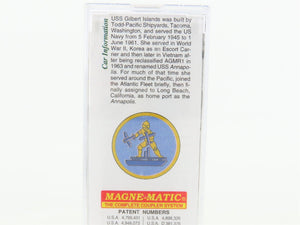 N Micro-Trains MTL 03800406 USS Gilbert Island Navy Series #6 50' Boxcar #CV-107