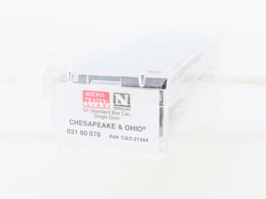 N Scale Micro-Trains 03100076 C&O Chesapeake & Ohio 50' Standard Boxcar #21494