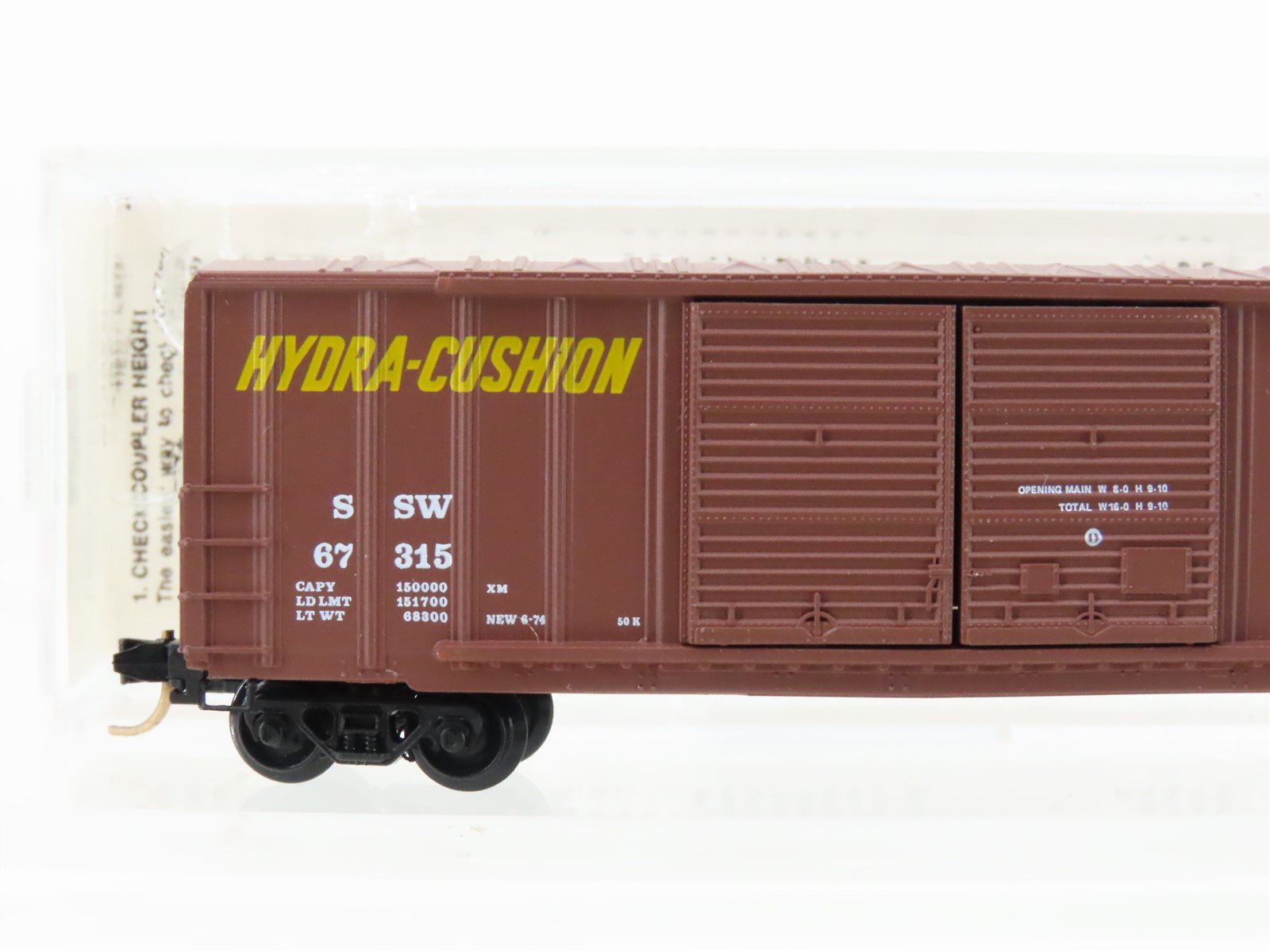 N Scale Micro-Trains 30060 SSW Cotton Belt 50' Standard Boxcar #67315