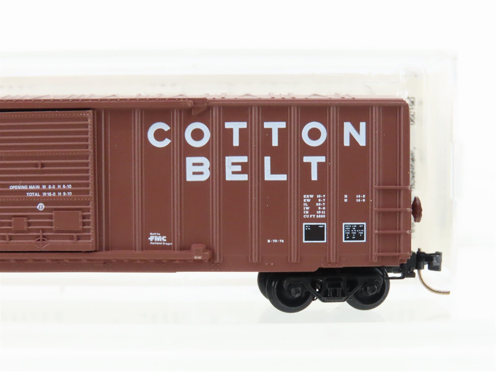 N Scale Micro-Trains 30060 SSW Cotton Belt 50' Standard Boxcar #67315