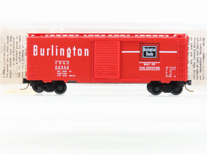 N Scale Micro-Trains 20170 CBQ Burlington 40' Standard Boxcar #62988