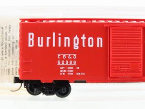 N Scale Micro-Trains 20170 CBQ Burlington 40' Standard Boxcar #62988