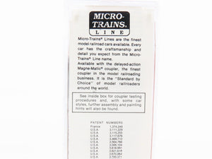 N Scale Micro-Trains 20170 CBQ Burlington 40' Standard Boxcar #62988