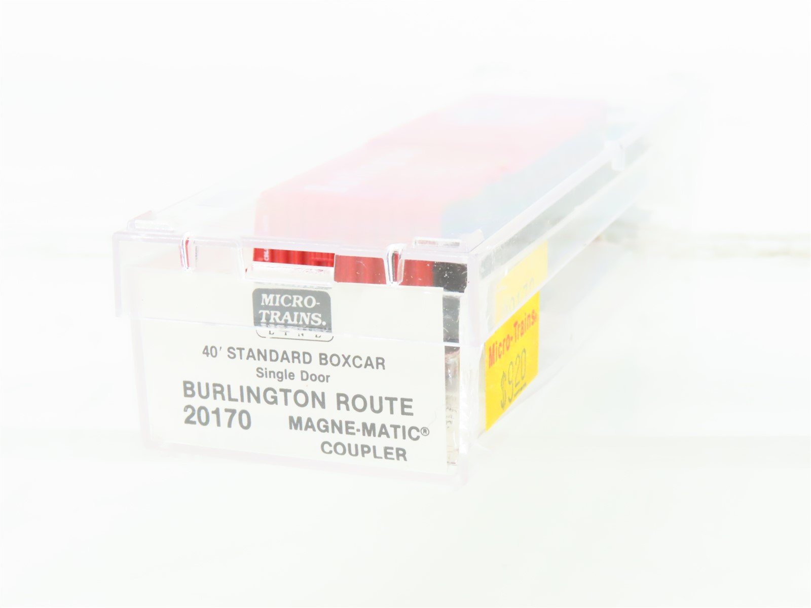 N Scale Micro-Trains 20170 CBQ Burlington 40' Standard Boxcar #62988