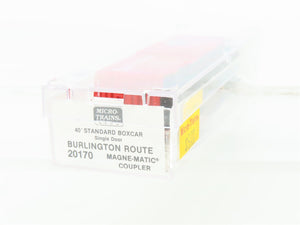 N Scale Micro-Trains 20170 CBQ Burlington 40' Standard Boxcar #62988