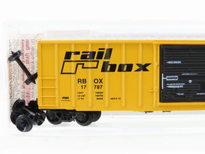 N Scale Micro-Trains 25010 RBOX Railbox 50' Ribside Boxcar #17787