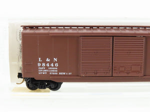 N Scale Micro-Trains 34100 L&N Louisville & Nashville 50' Standard Boxcar #98446