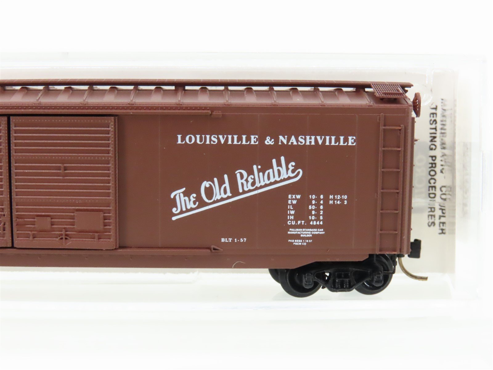 N Scale Micro-Trains 34100 L&N Louisville & Nashville 50' Standard Boxcar #98446