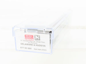 N Scale Micro-Trains 07700060 D&H Delaware & Hudson 50' Standard Boxcar #27073