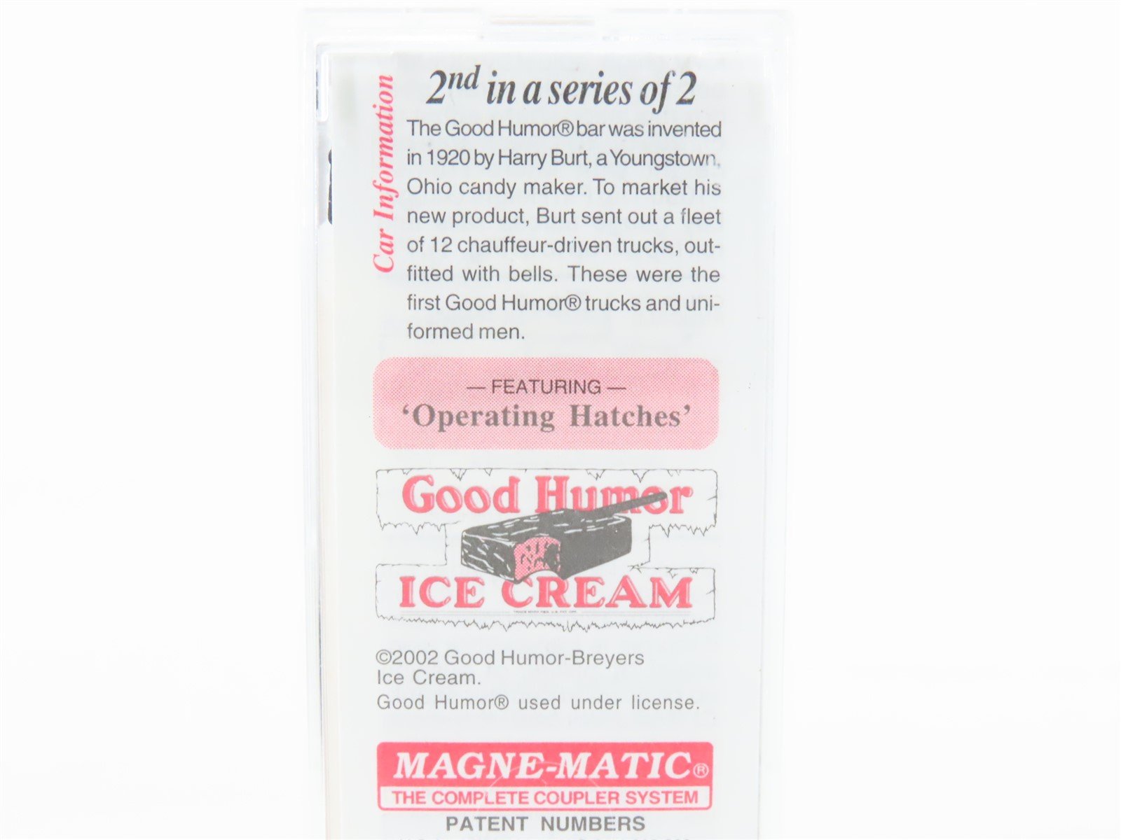 N Scale Micro-Trains 59580 GH Good Humor 40' Steel Ice Reefer #8002