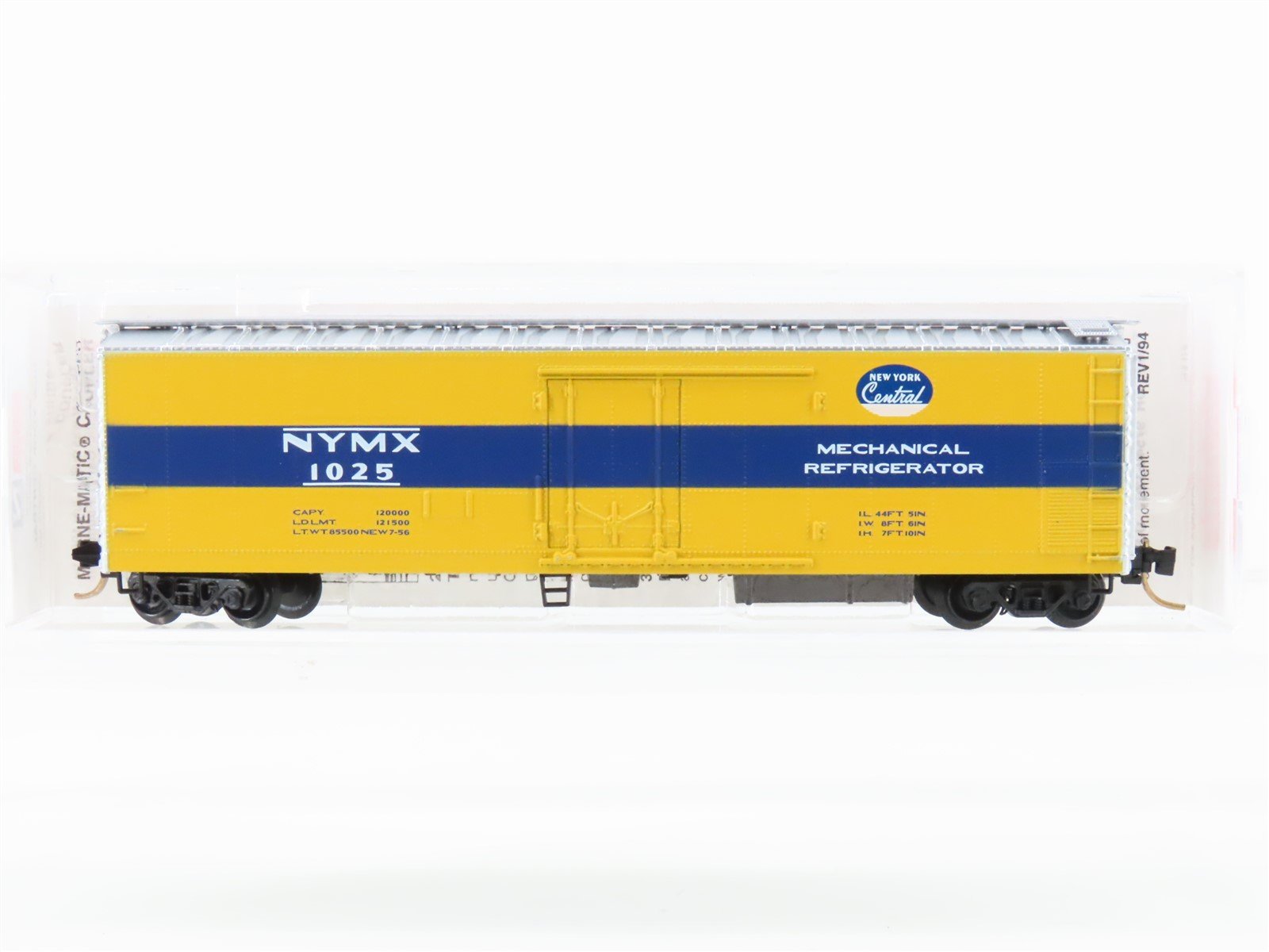 N Scale Micro-Trains 69080 NYMX New York Central 51' Mech Reefer #1025