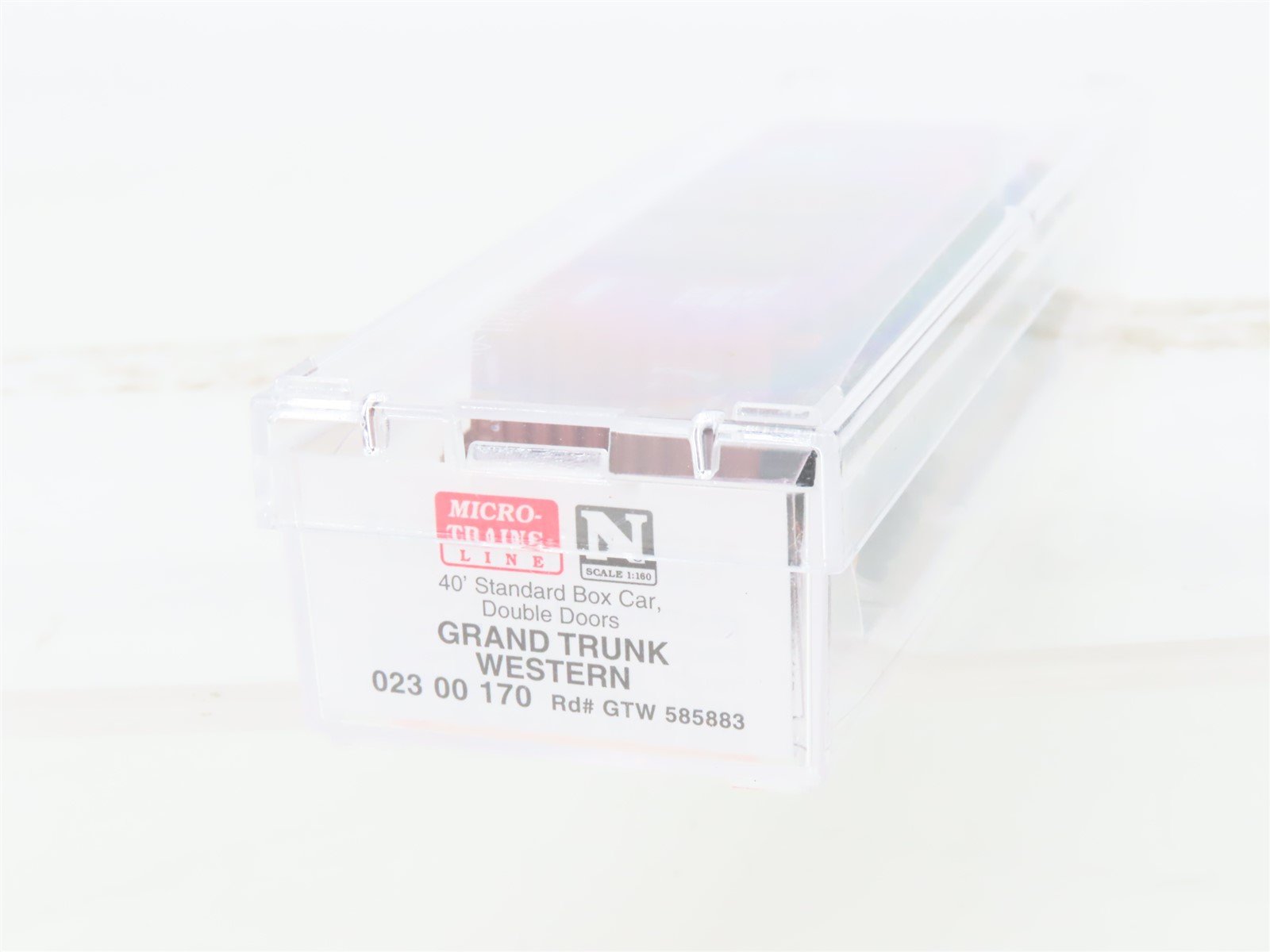 N Scale Micro-Trains 02300170 GTW Grand Trunk Western 40' Boxcar #585883