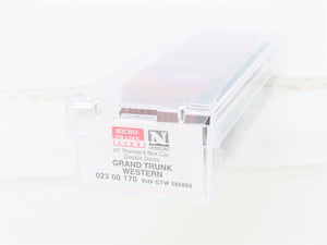 N Scale Micro-Trains 02300170 GTW Grand Trunk Western 40' Boxcar #585883