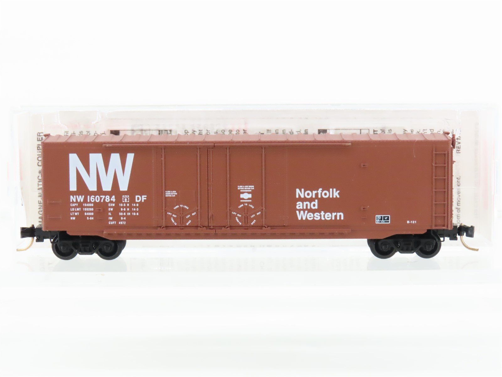 N Scale Micro-Trains MTL 75030 NW Norfolk & Western Railroad 50' Box Car #160784