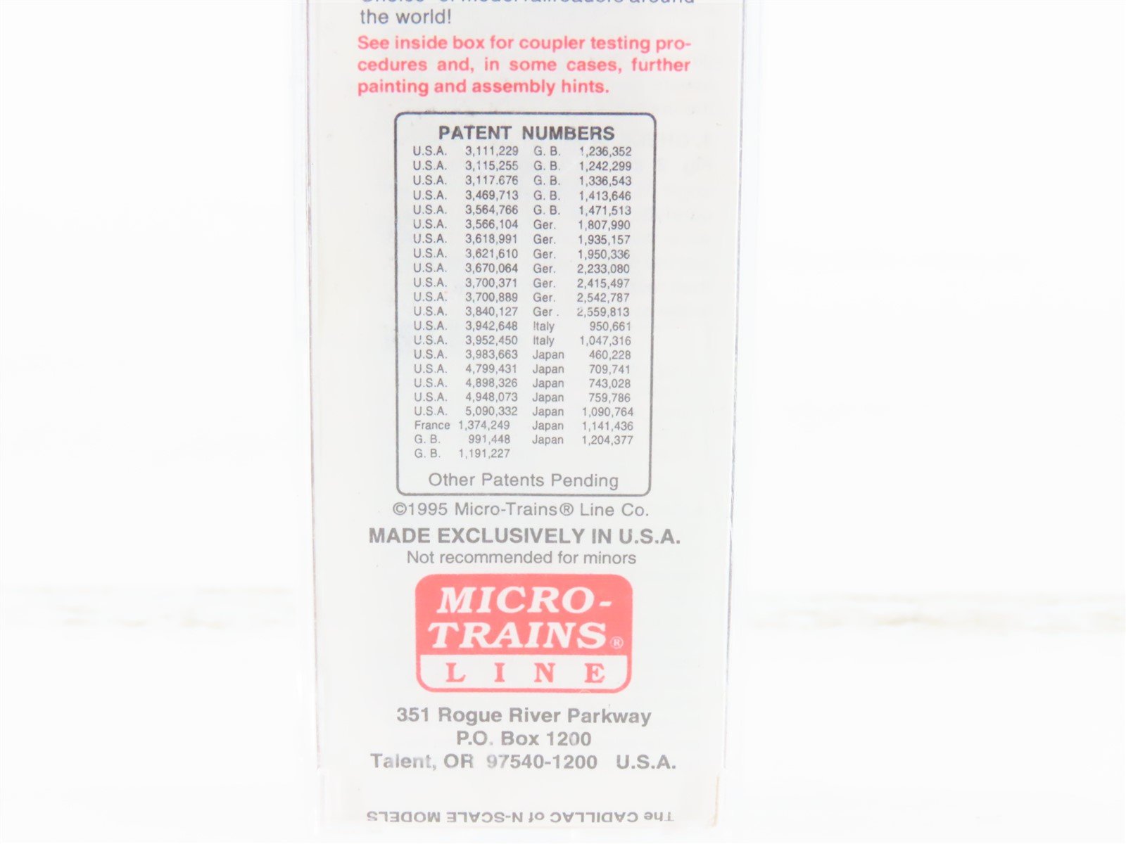 N Scale Micro-Trains MTL 75030 NW Norfolk & Western Railroad 50' Box Car #160784