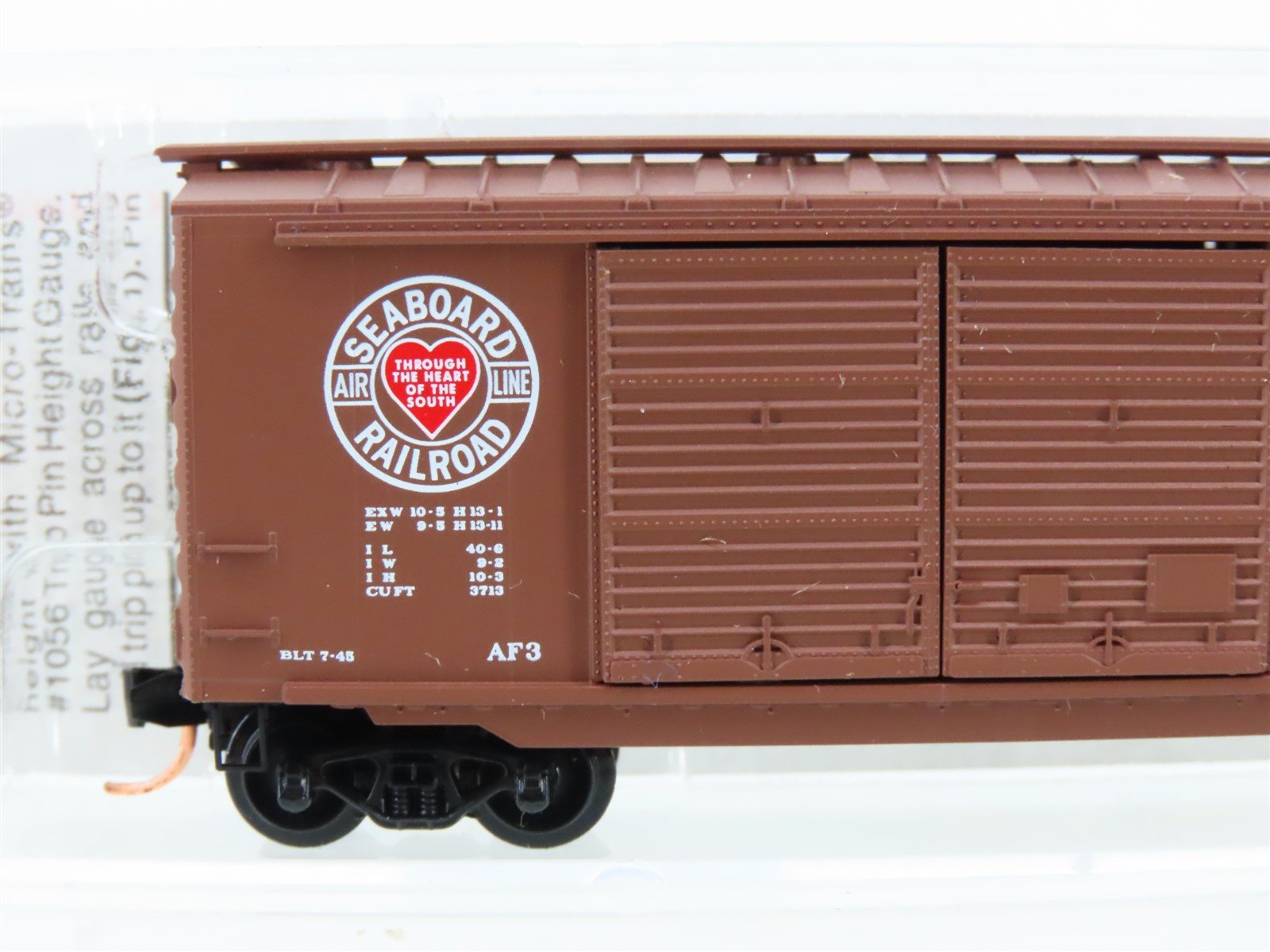 N Micro-Trains MTL 23050 SAL Seaboard Air Line 40' Double Door Box Car #22297
