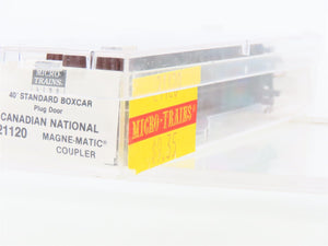 N Scale Micro-Trains MTL 21120 CN Canadian National Railroad 40' Box Car #290145